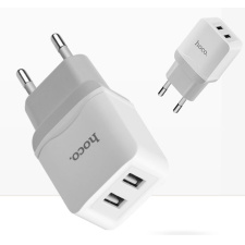 Сетевое зарядное устройство Hoco C33A 2.4A 2USB Charger белое