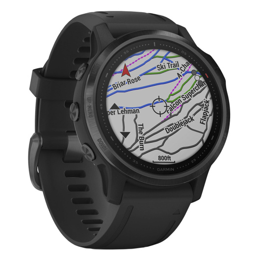 Умные часы Garmin Fenix 6S Pro Черные