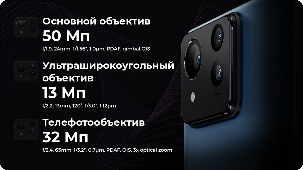 ASUS Zenfone 11 Ultra 12/256GB AI2401 Синий