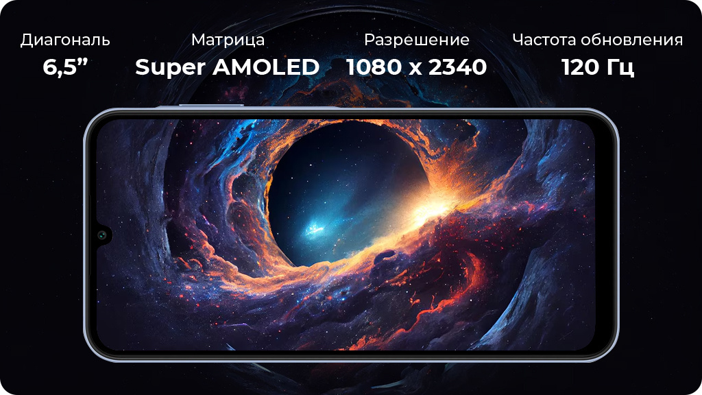 Samsung Galaxy A25 8/256Gb A256E Темно-синий